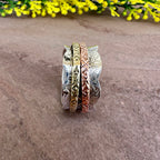 Terra Twist Spinner Ring