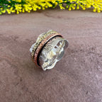 Terra Twist Spinner Ring