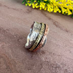 Terra Twist Spinner Ring