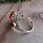 Sunset Ember Statement Ring