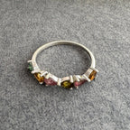 Autumn Vine Multi Tourmaline Ring