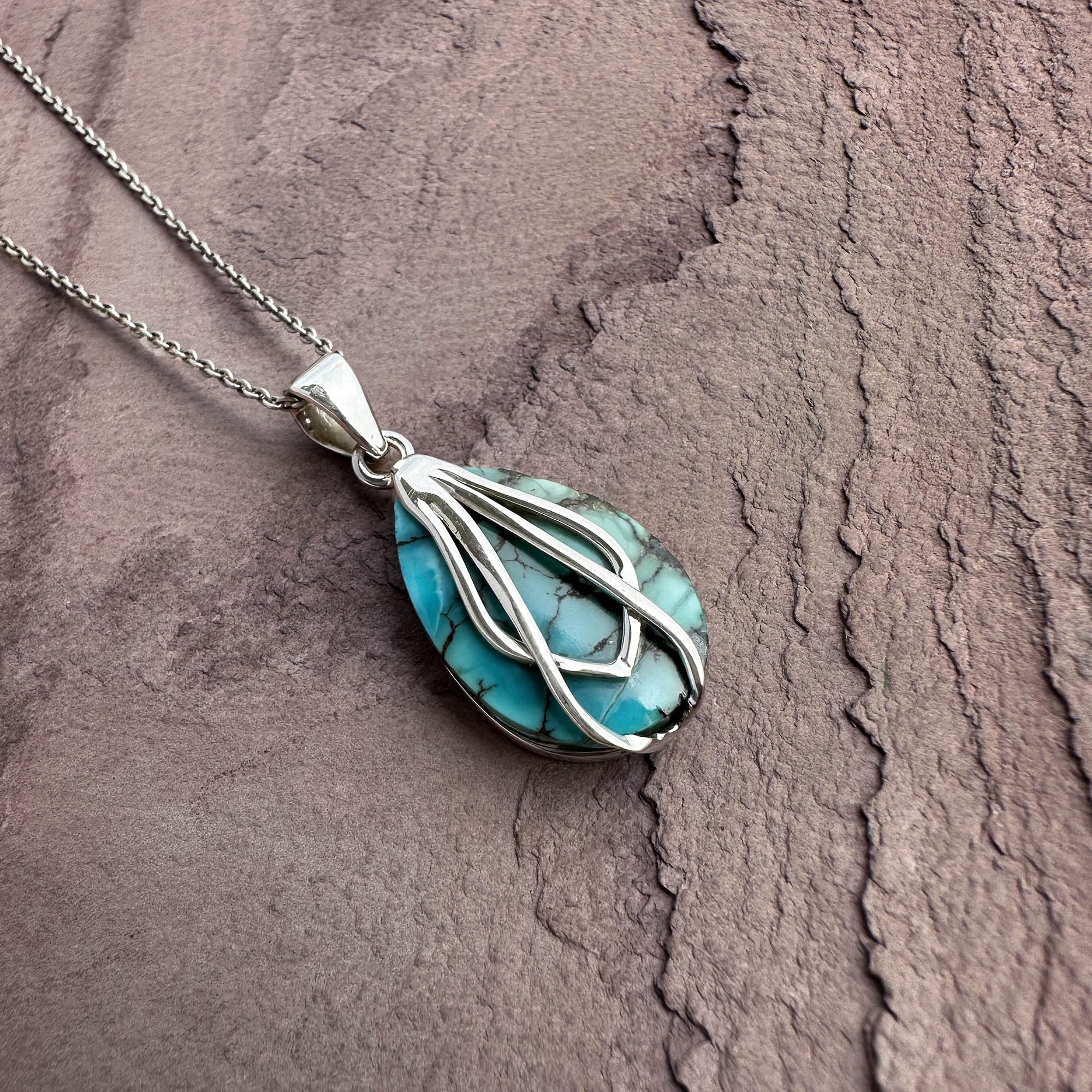 Turquoise Tides Pendant