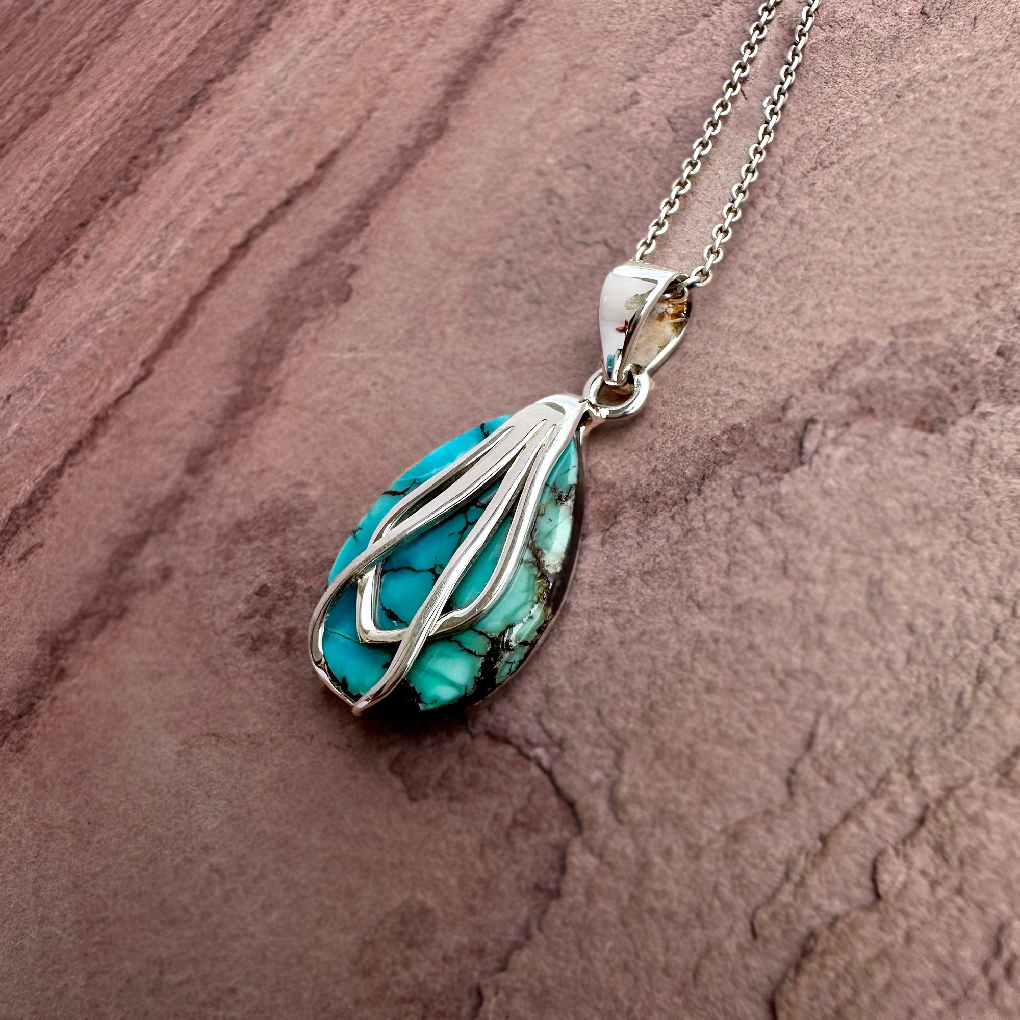 Turquoise Tides Pendant