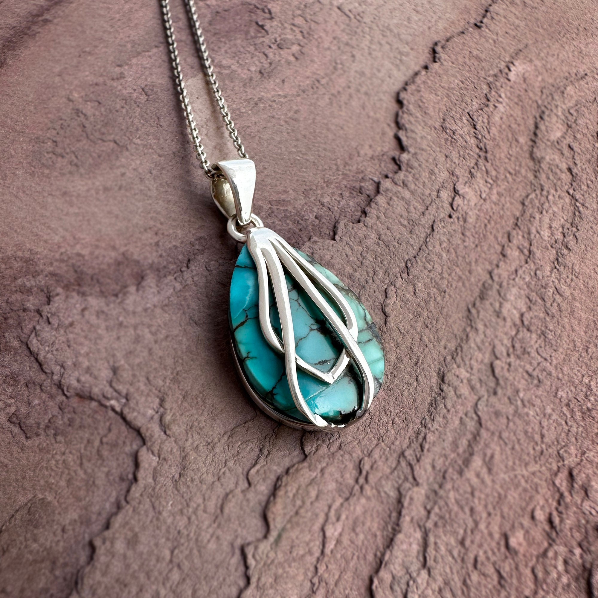 Turquoise Tides Pendant