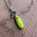 Lime Blossom Pendant