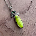 Lime Blossom Pendant