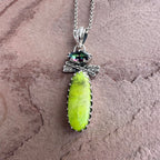 Lime Blossom Pendant