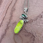 Lime Blossom Pendant