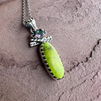 Lime Blossom Pendant