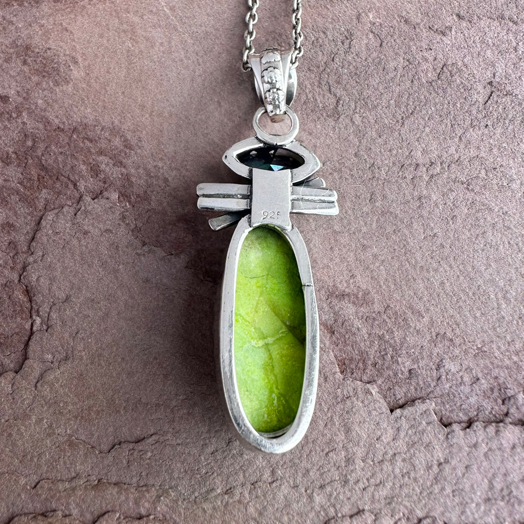 Lime Blossom Pendant