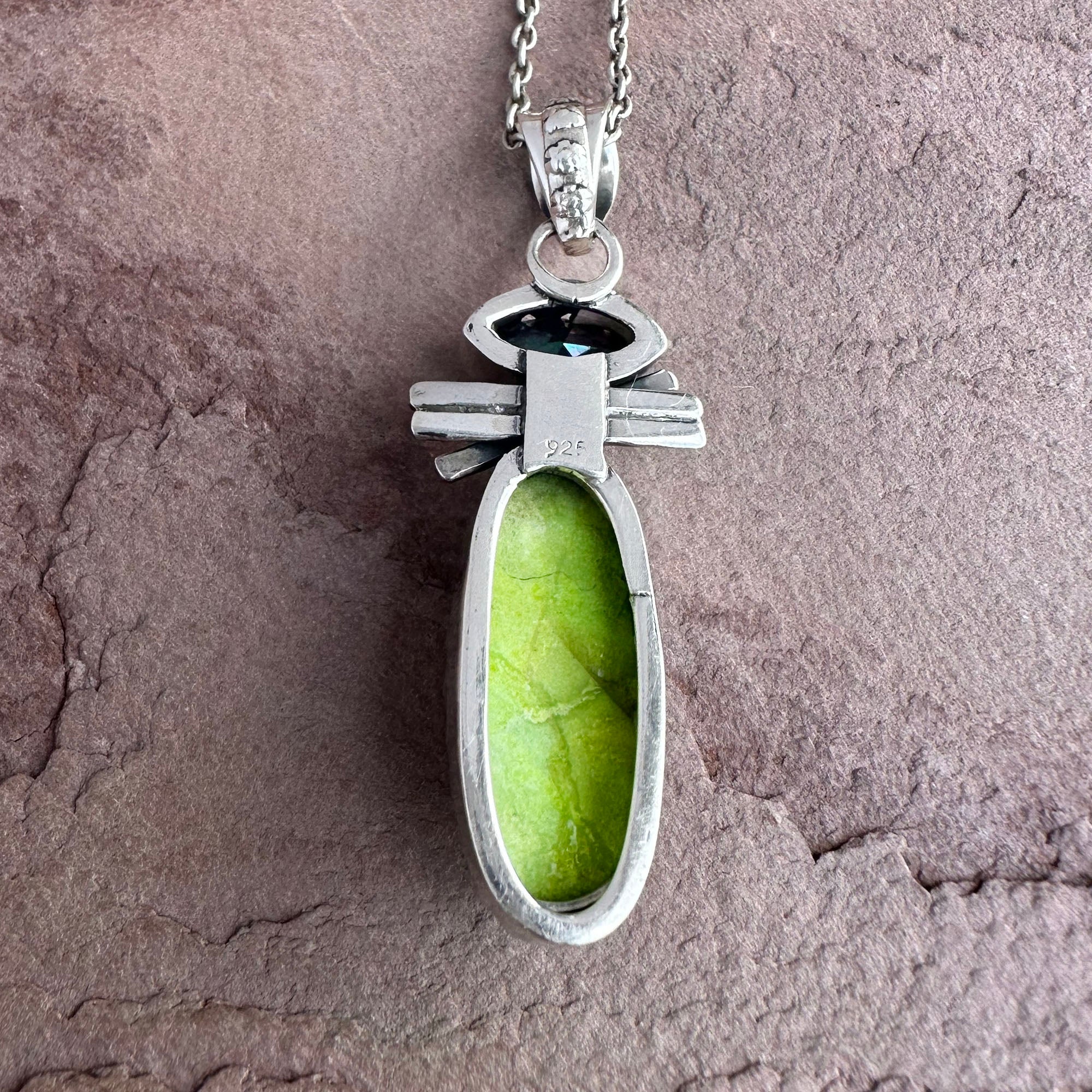 Lime Blossom Pendant