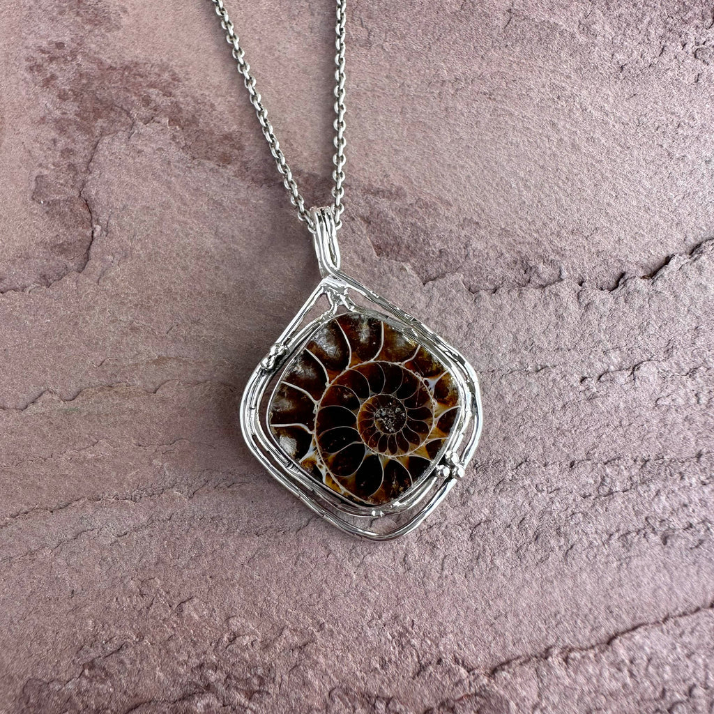 Ancient Echo Fossil Pendant