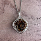 Ancient Echo Fossil Pendant