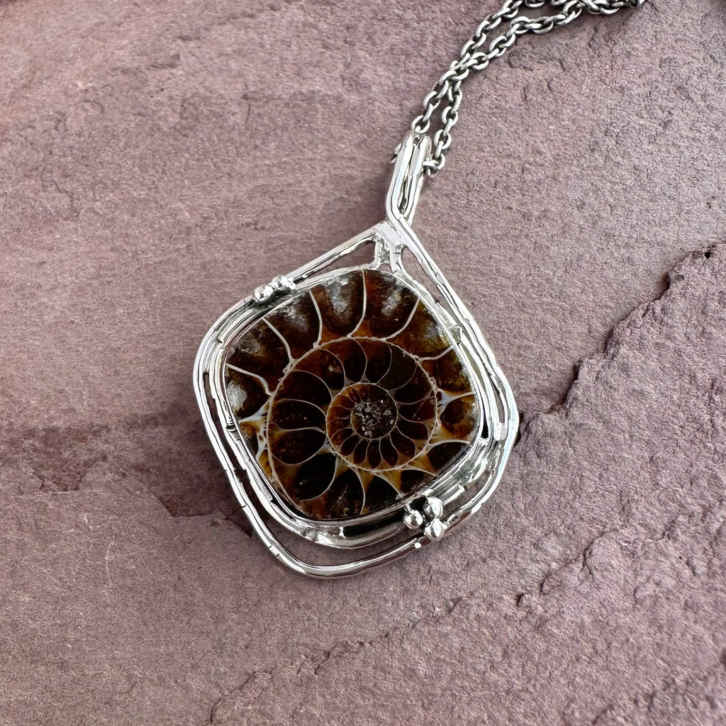 Ancient Echo Fossil Pendant