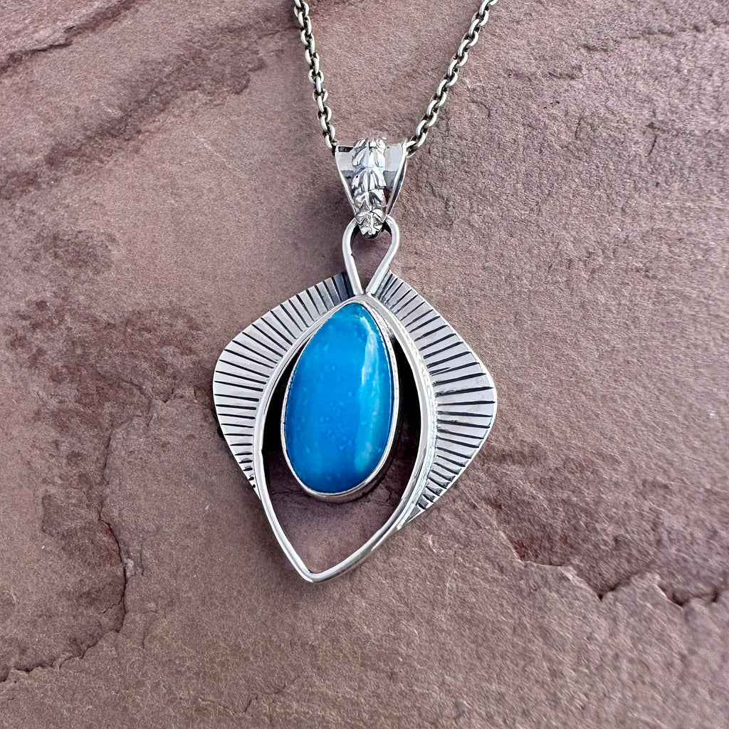 Royal Nile Blue Stone Pendant