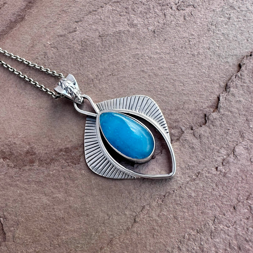 Royal Nile Blue Stone Pendant