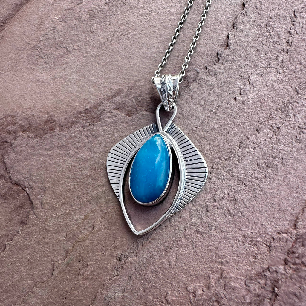 Royal Nile Blue Stone Pendant