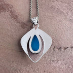 Royal Nile Blue Stone Pendant