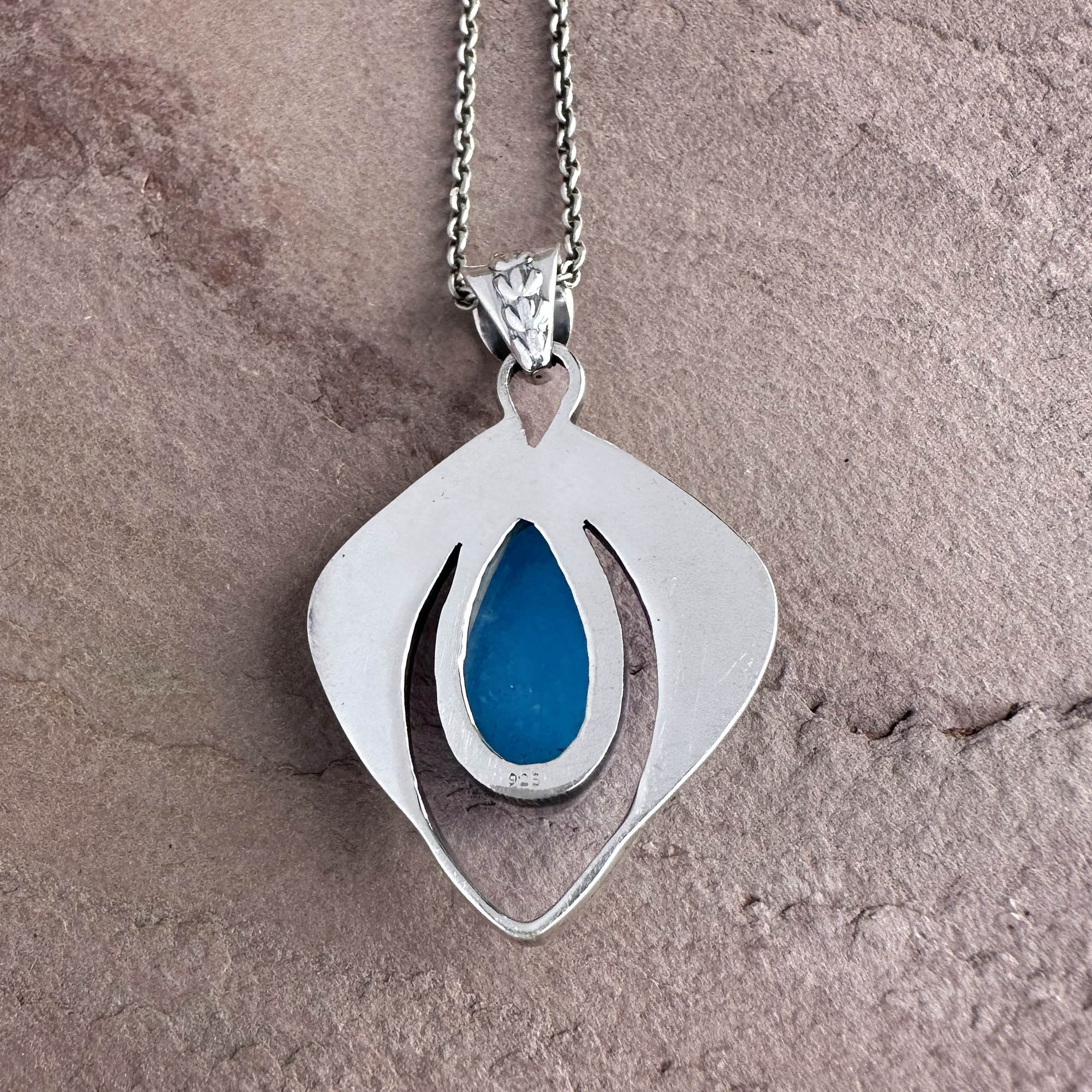 Royal Nile Blue Stone Pendant