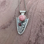 Warrior Heart Shield Pendant