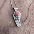 Warrior Heart Shield Pendant