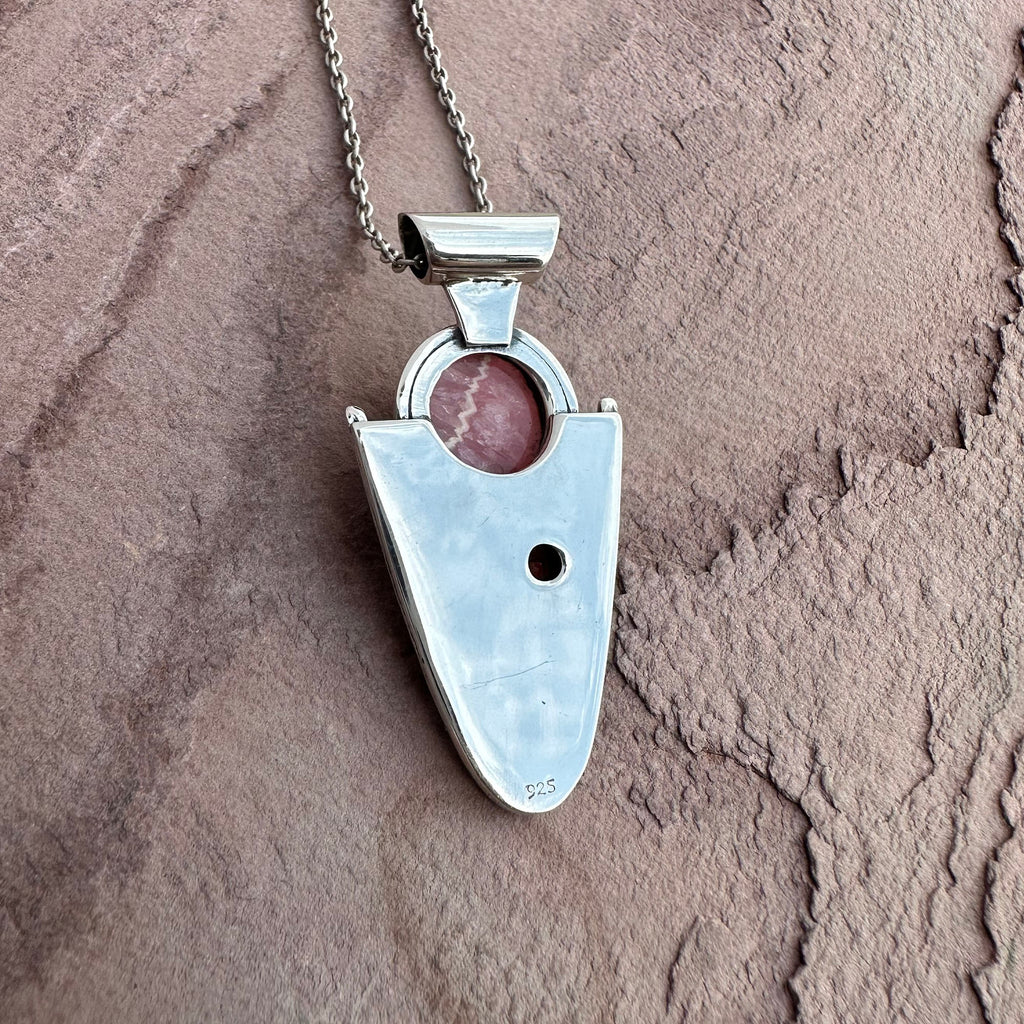 Warrior Heart Shield Pendant