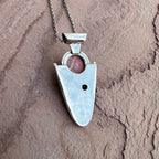Warrior Heart Shield Pendant