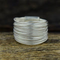 Silvercoil Relic Ring- 925 silver