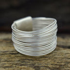 Silvercoil Relic Ring- 925 silver
