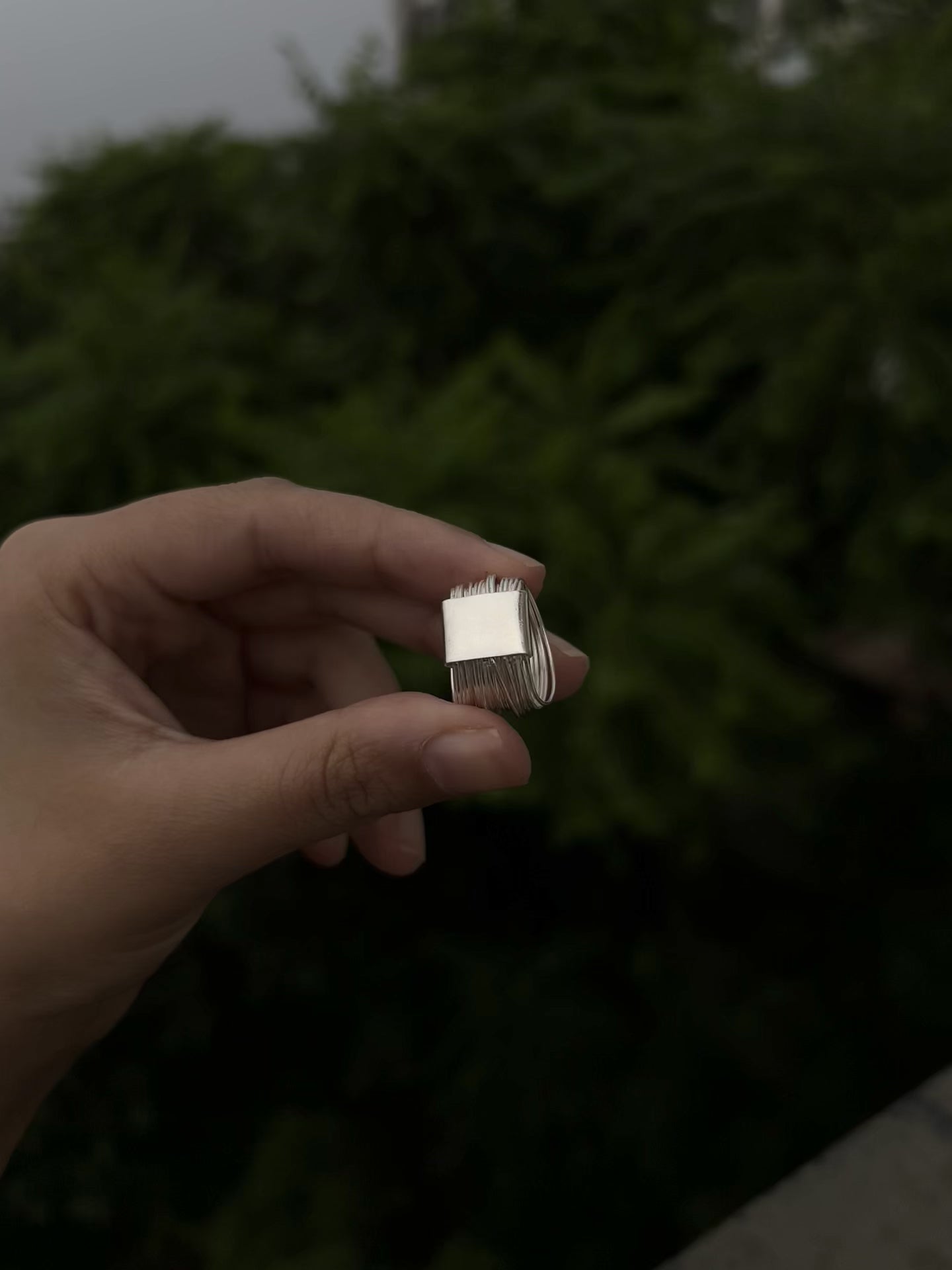 Silvercoil Relic Ring- 925 silver